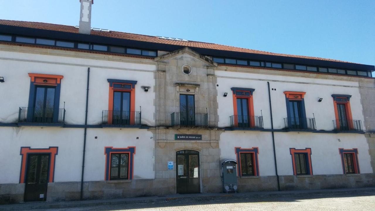 Albergue Estaciones Vivas Banos Del Molgas Exteriör bild